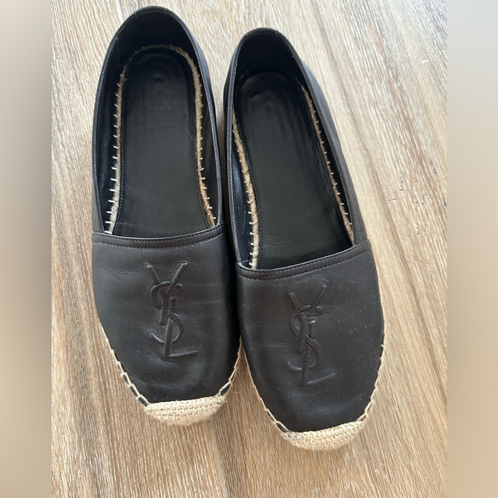 Saint Lauren Flat Espadrilles